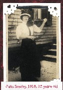 Julia Szechy (Szecsi); Grandparents 1918 25 years old